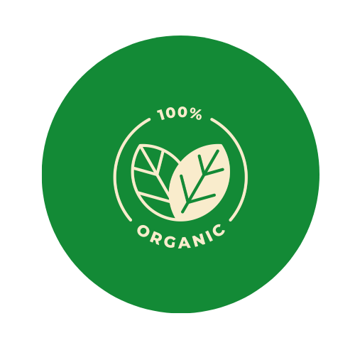 100% Organic Logo