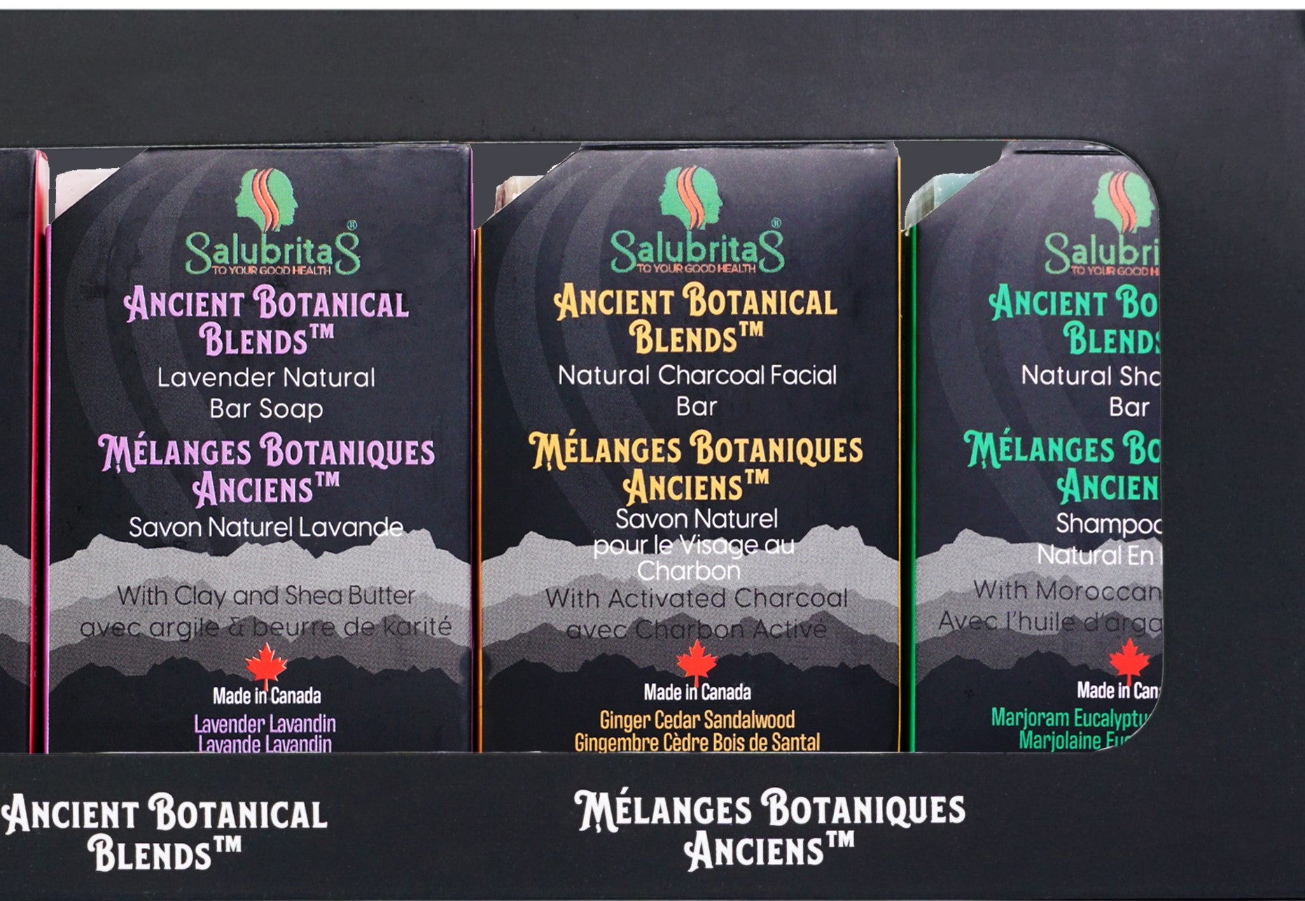 Salubritas Soap Bar Collection - Gift Set for Men